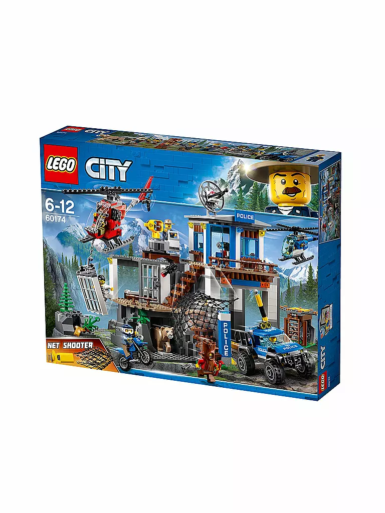 LEGO City Hauptquartier der Bergpolizei 60174 transparent